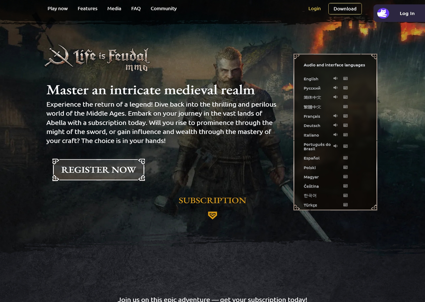 Life is Feudal: MMO